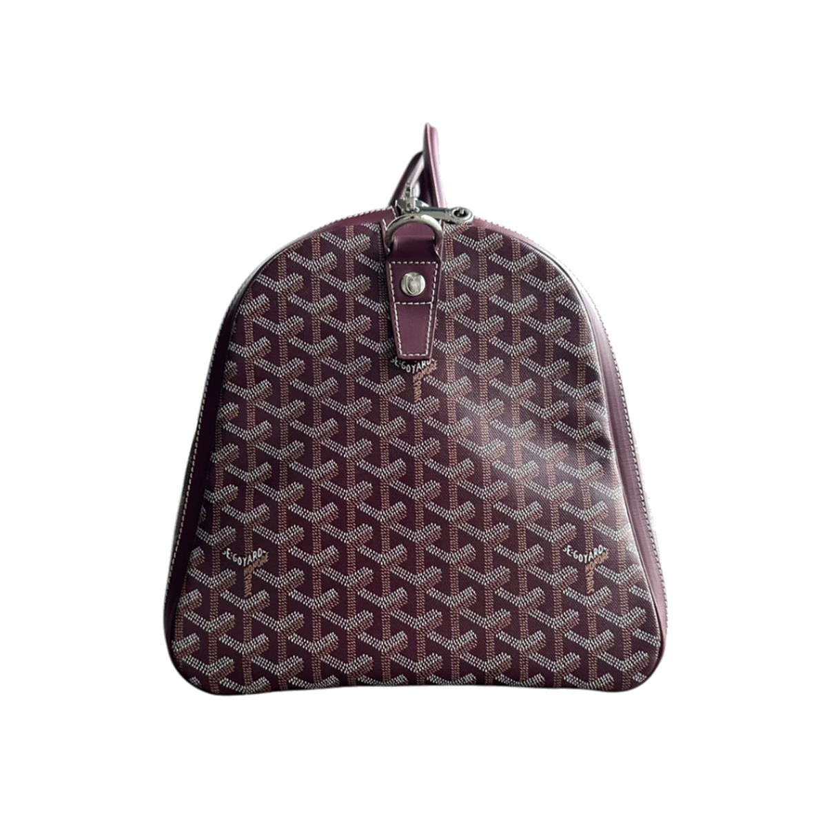 GOYARD BURGUNDY BOSTON 50 DUFFLE