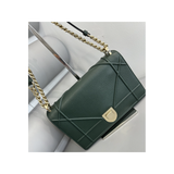 PRELOVED DIOR TAURILLON LEATHER BAG IN HUNTER GREEN