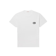 VALENTINO LOGO PATCH T-SHIRT IN WHITE