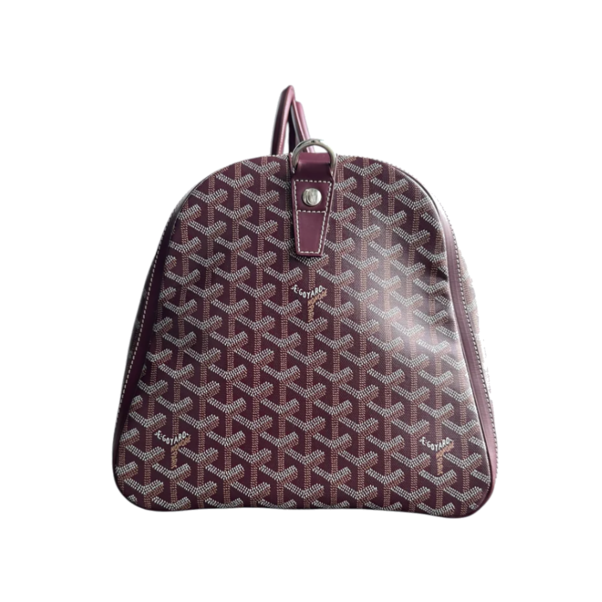 GOYARD BURGUNDY BOSTON 50 DUFFLE