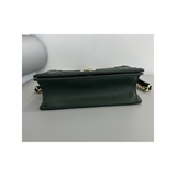 PRELOVED DIOR TAURILLON LEATHER BAG IN HUNTER GREEN
