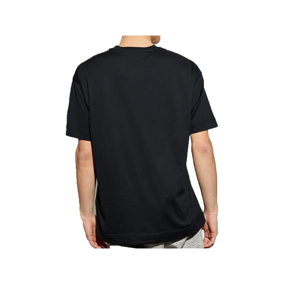 GIVENCHY MONOGRAM COLLAGE PRINT T-SHIRT IN BLACK