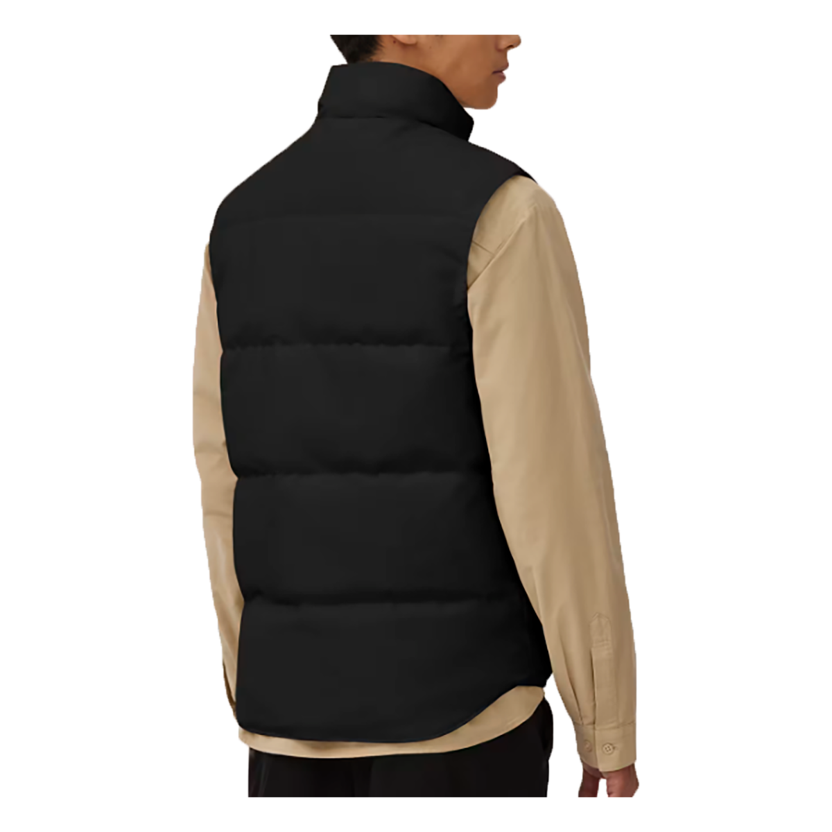 CANADA GOOSE GARSON VEST BLACK LABEL IN BLACK
