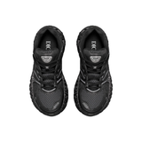 DIOR B35 TECHNICAL FABIC AND MESH TRAINERS IN BLACK