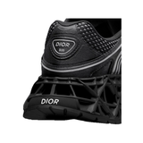 DIOR B35 TECHNICAL FABIC AND MESH TRAINERS IN BLACK