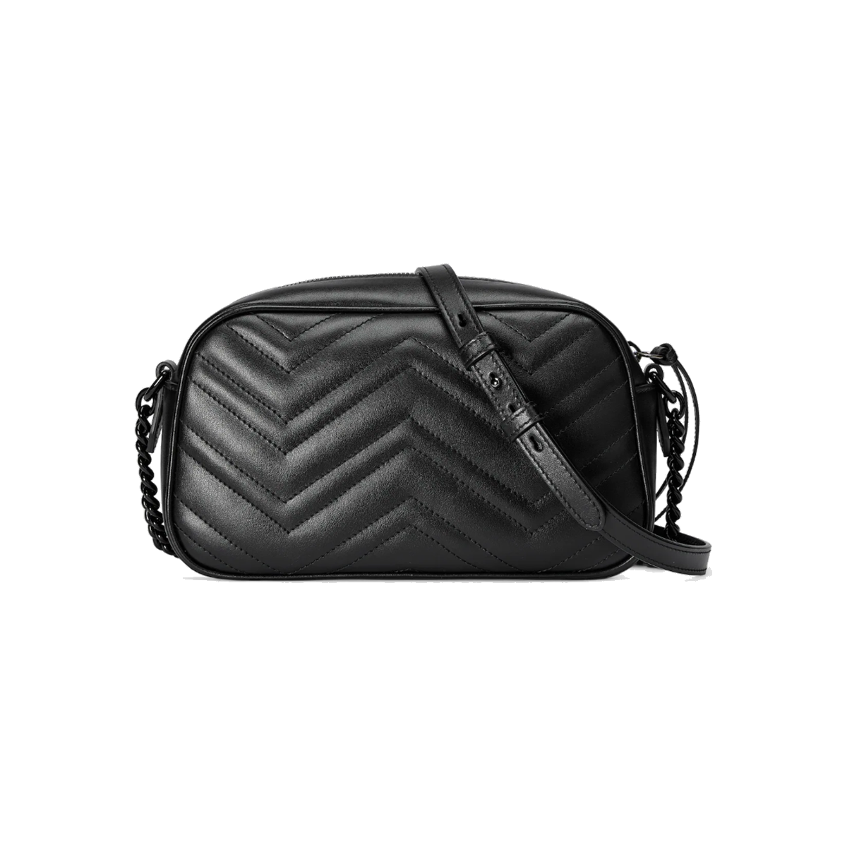 GUCCI GG CAMERA MARMONT SMALL BAG IN BLACK
