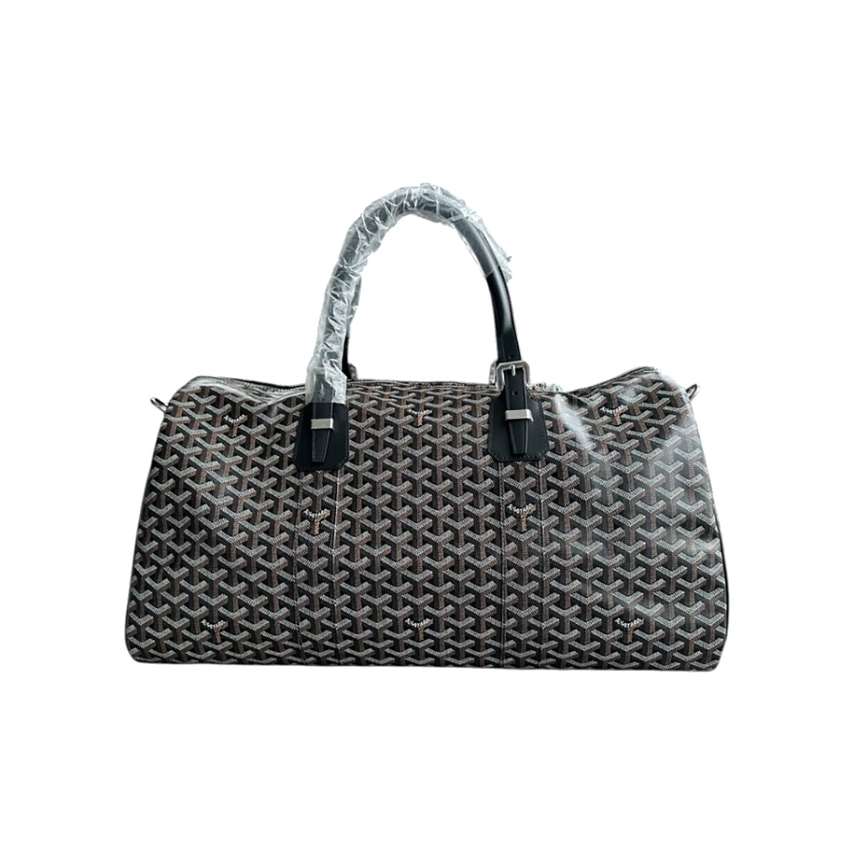 GOYARD BLACK BOSTON 50 DUFFEL BAG