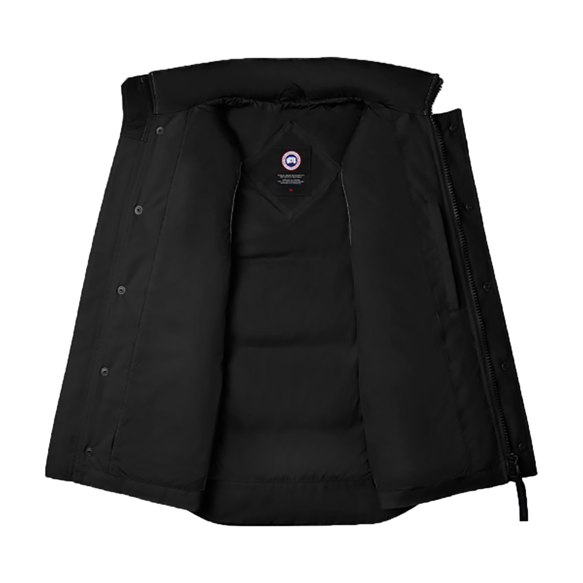 CANADA GOOSE GARSON VEST BLACK LABEL IN BLACK