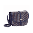 GOYARD BELVEDERE PM BAG IN NAVY BLUE