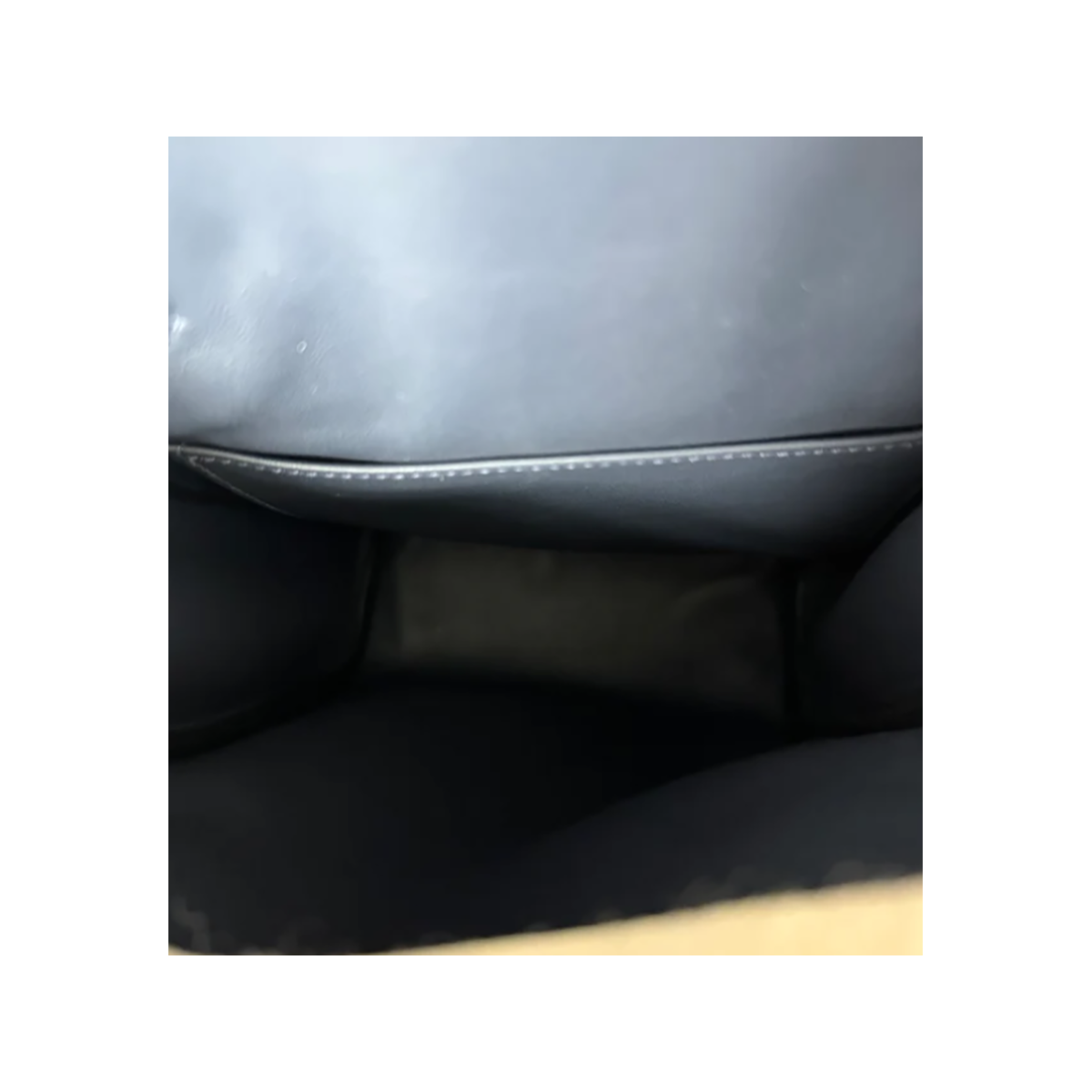HERMES HAC A DOS CROSSBODY BAG IN NAVY