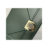 PRELOVED DIOR TAURILLON LEATHER BAG IN HUNTER GREEN