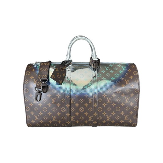 PRELOVED LOUIS VUITTON BROWN MONOGRAM NEBULA KEEPALL 50