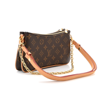 LOUIS VUITTON LIV POCHETTE BAG IN BROWN
