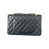 PRELOVED CHANEL CAVIAR QUILTED MEDIUM FLAP BAG IN BLACK