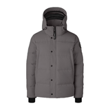 CANADA GOOSE WYNDHAM PARKA BLACK LABEL JACKET IN COASTAL GREY