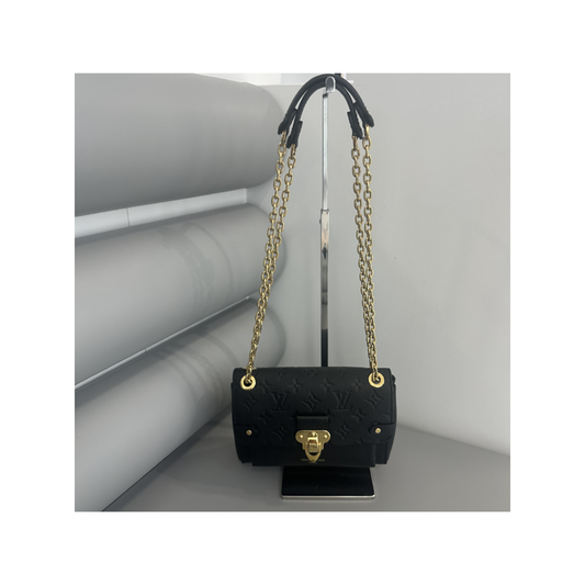 PRELOVED LOUIS VUITTON VANVIN BB BAG IN BLACK