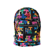 CHROME HEARTS BLACK MULTICOLOURED CROSS PATCH BACKPACK