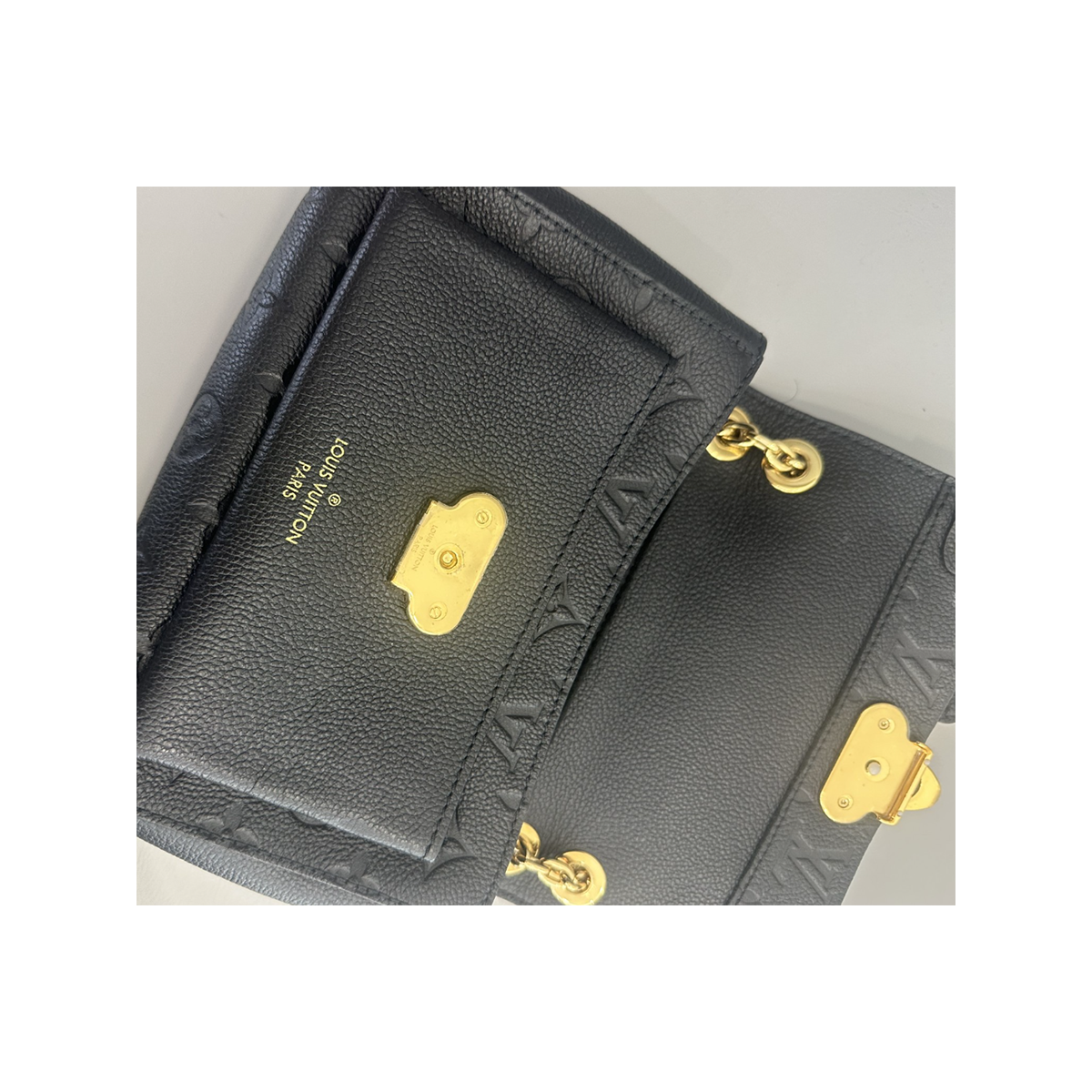 PRELOVED LOUIS VUITTON VANVIN BB BAG IN BLACK