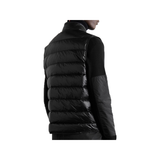 MONCLER GUI SLIM-FIT LOGO PATCH SHELL DOWN GILET N BLACK