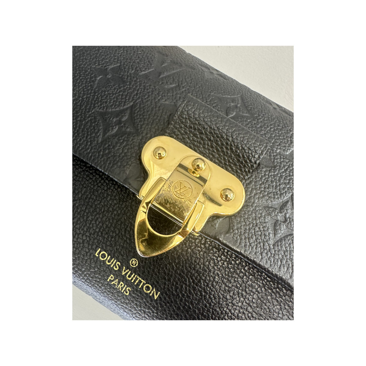 PRELOVED LOUIS VUITTON VANVIN BB BAG IN BLACK