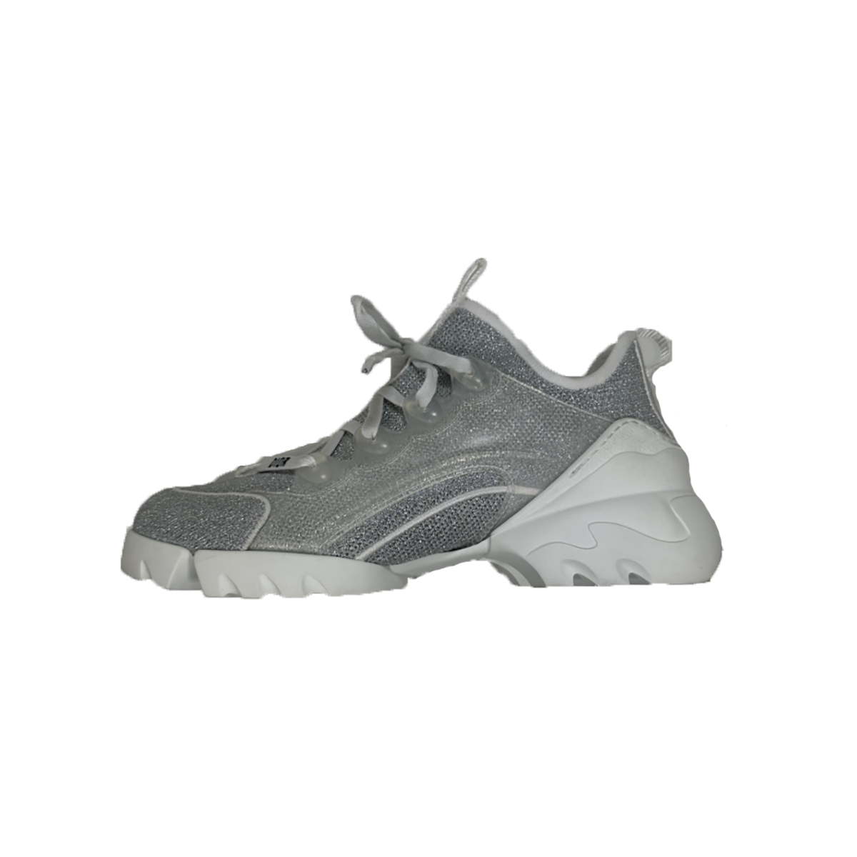DIOR D-CONNECT TRAINERS IN WHITE