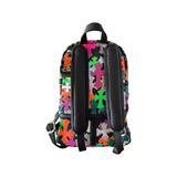 CHROME HEARTS BLACK MULTICOLOURED CROSS PATCH BACKPACK