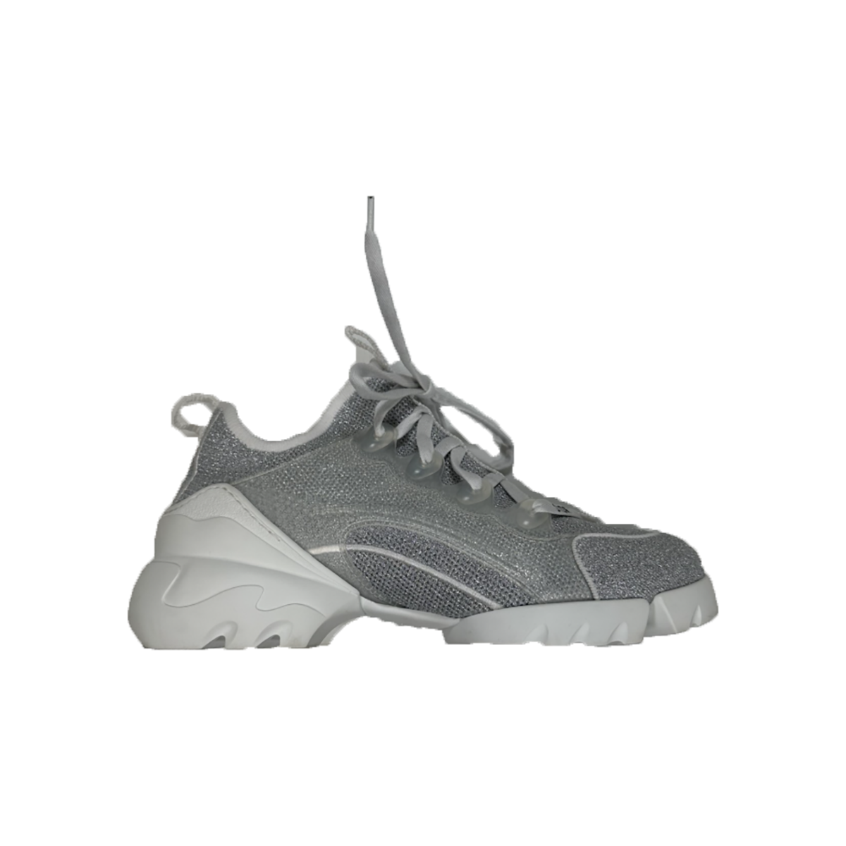 DIOR D-CONNECT TRAINERS IN WHITE