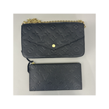 PRELOVED LOUIS VUITTON FELICIE BAG IN BLACK
