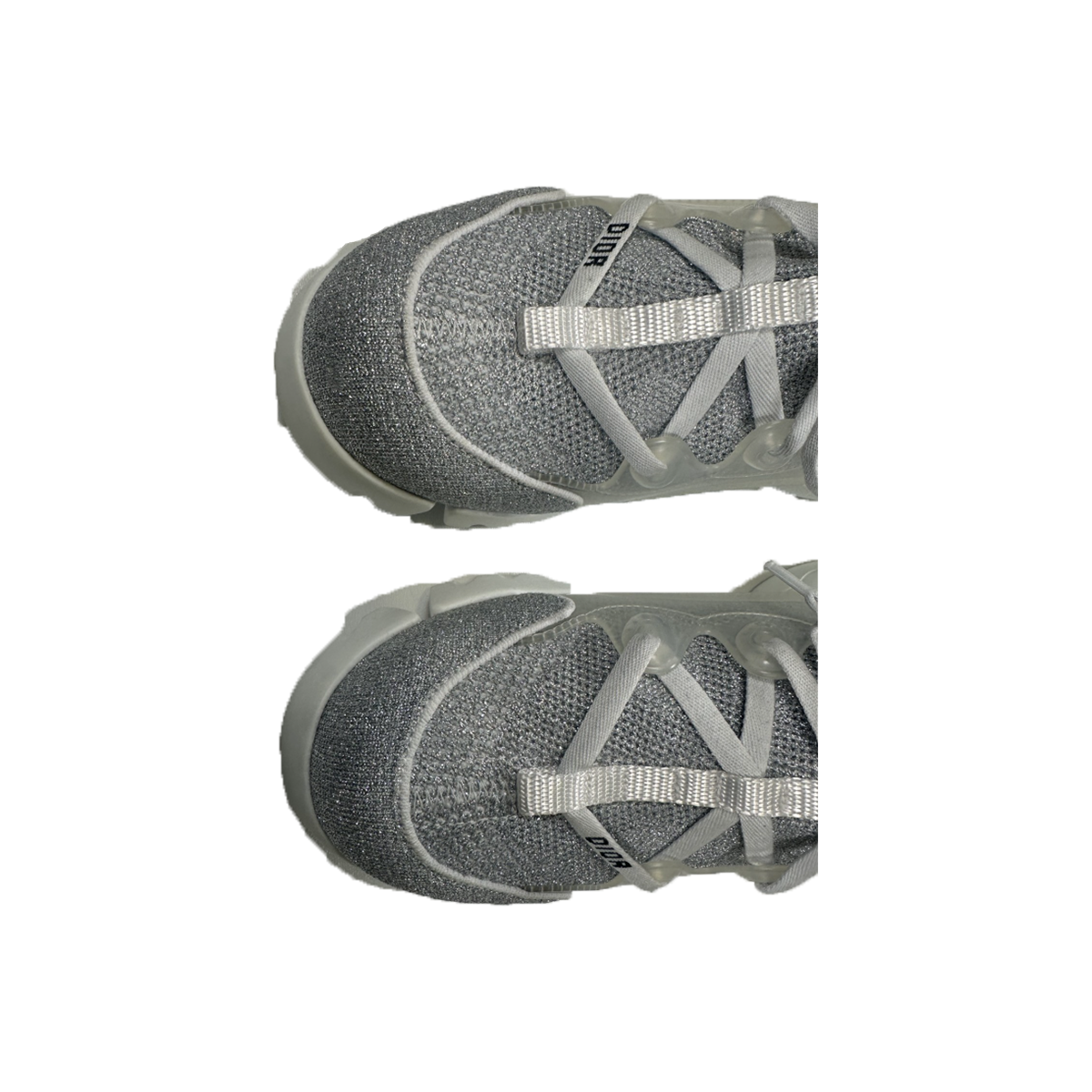 DIOR D-CONNECT TRAINERS IN WHITE