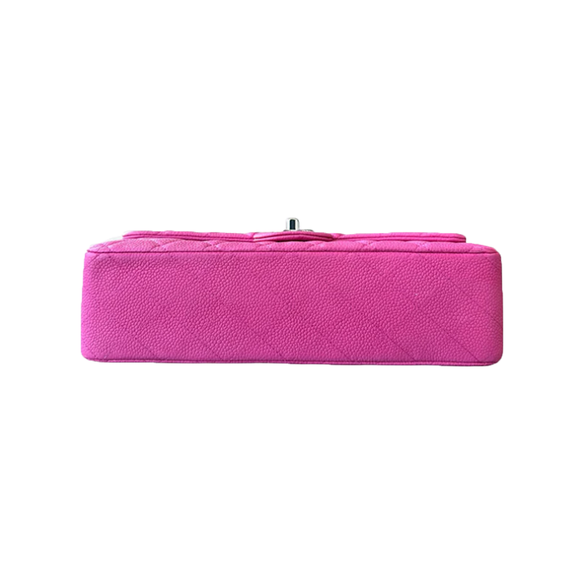 PRELOVED CHANEL CAVIAR QUILTED MEDIUM FLAP BAG IN PINK