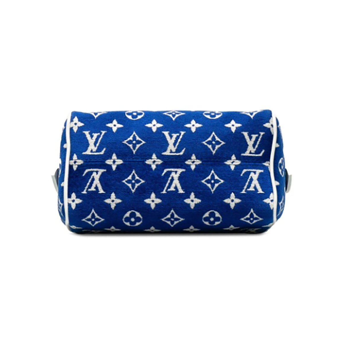 LOUIS VUITTON TENNIS MONOGRAM SPEEDY 20 BAG IN BLUE AND WHITE