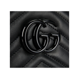 GUCCI GG CAMERA MARMONT SMALL BAG IN BLACK