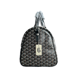 GOYARD BLACK BOSTON 50 DUFFEL BAG