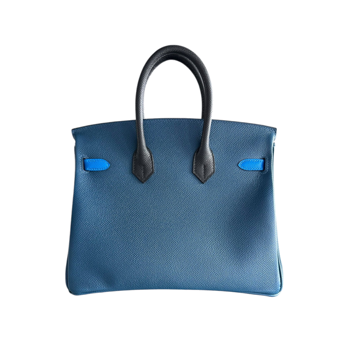 PRELOVED HERMES BLUE TRI-COLOUR EPSOM BIRKIN 25