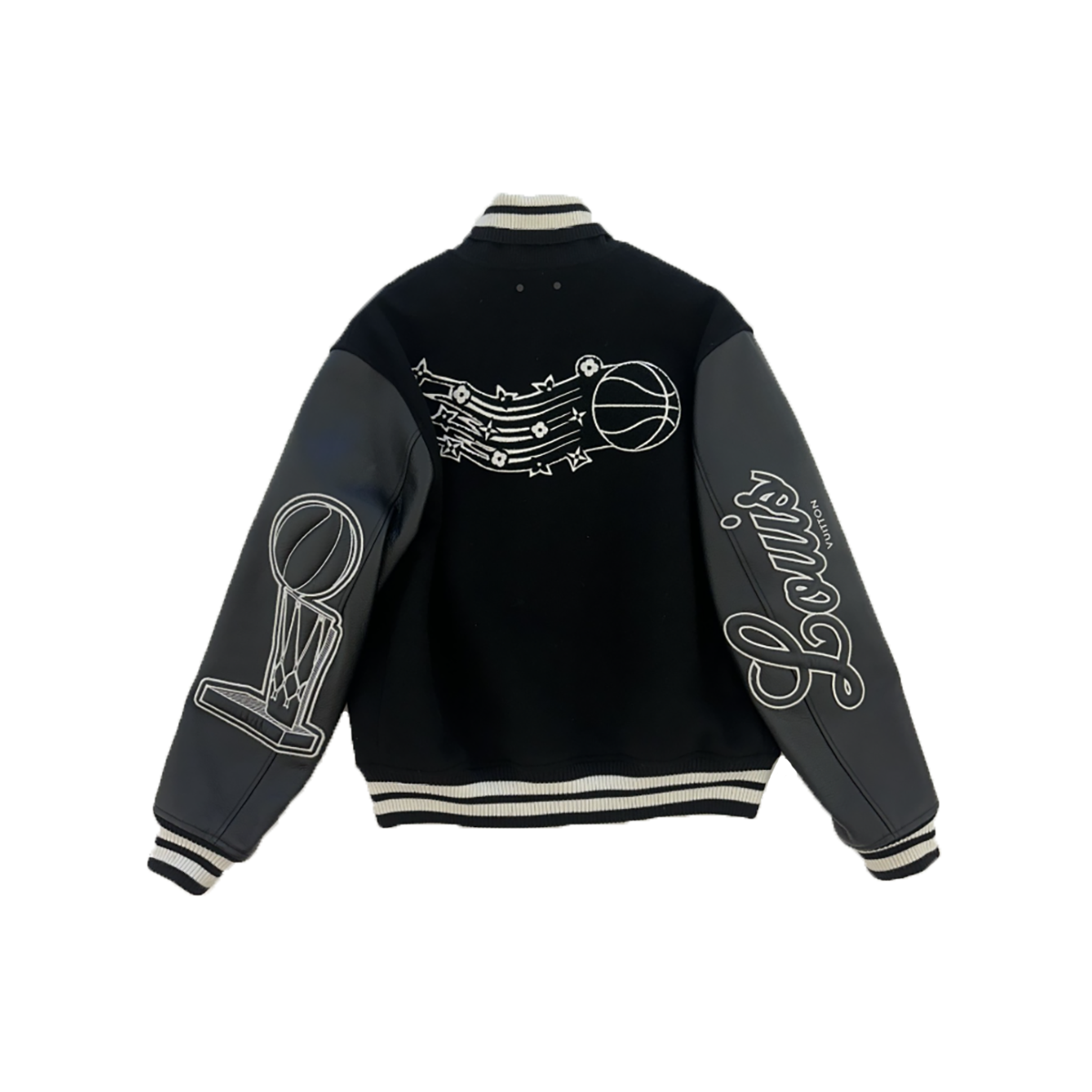 PRELOVED LOUIS VUITTON NBA BOMBER JACKET IN BLACK