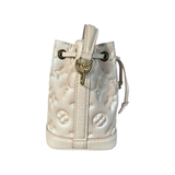 LOUIS VUITTON STARDUST MONOGRAM NANO NOE IN BEIGE