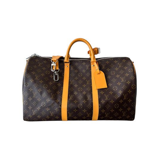 LOUIS VUITTON MONOGRAM KEEPALL 50 IN BROWN