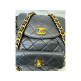 CHANEL VINTAGE DUMA LEATHER BACKPACK
