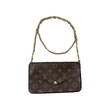 PRELOVED LOUIS VUITTON POCHETTE FELICIE BAG IN BROWN