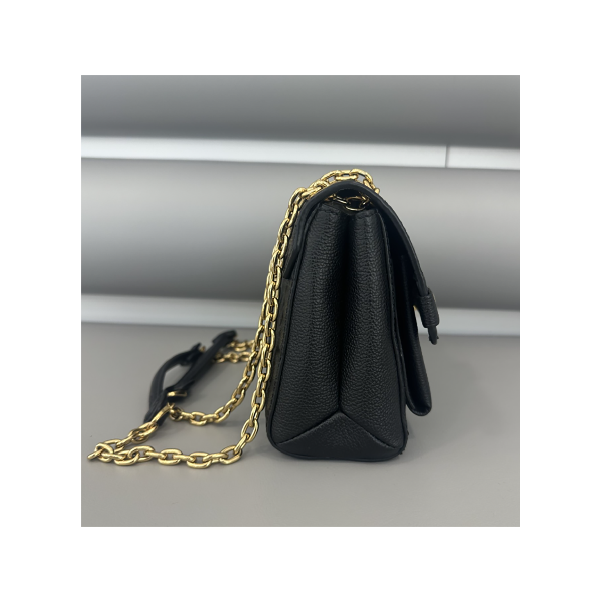 PRELOVED LOUIS VUITTON VANVIN BB BAG IN BLACK