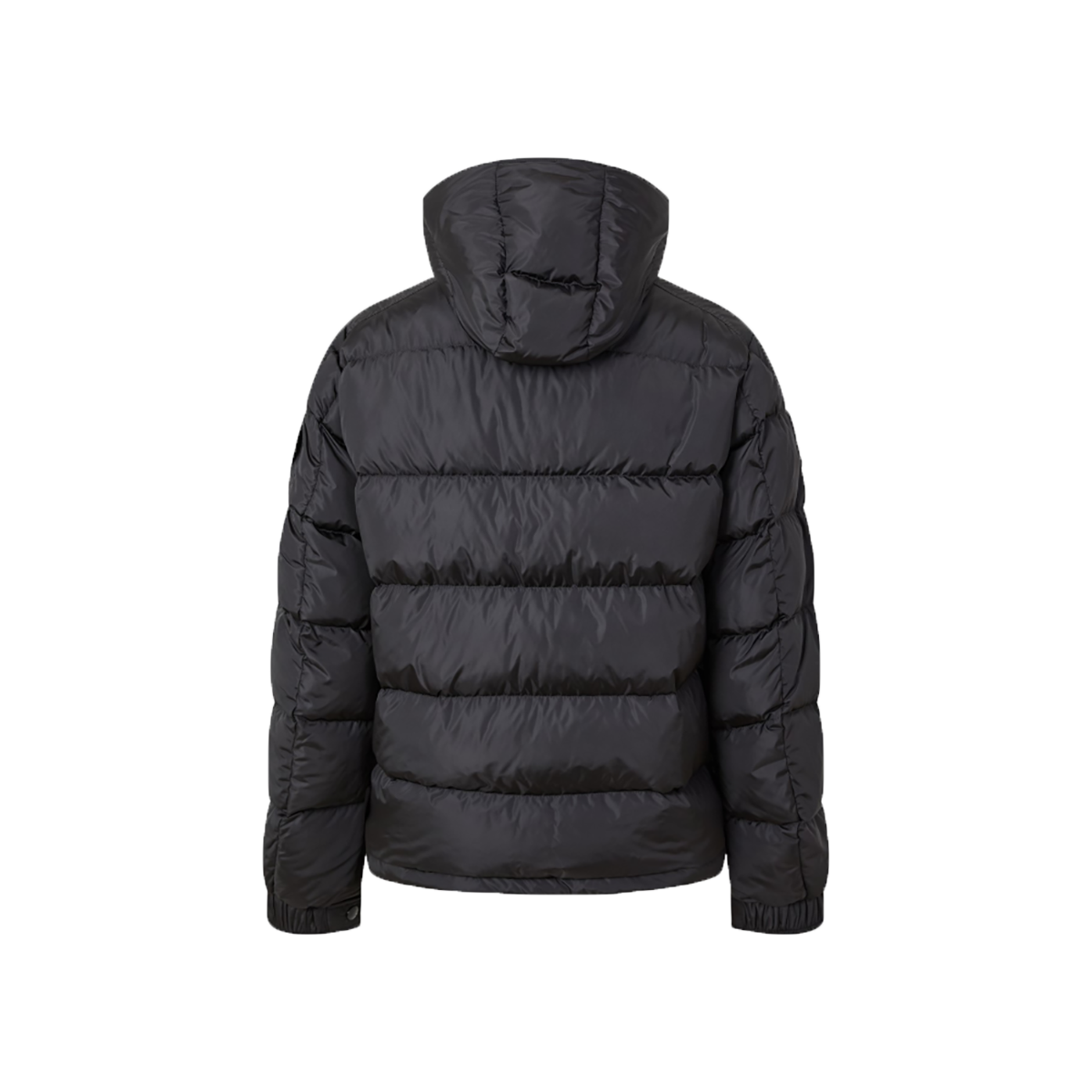 MONCLER MAYA PADDED NYLON-DOWN JACKET IN BLACK