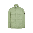 STONE ISLAND 4 POCKET MICRO TWILL JACKET ON GREEN