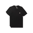MONCLER THREE-PACK LOGO APPLIQUED T-SHIRTS IN BLACK