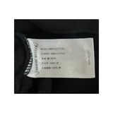 PRELOVED CHROME HEARTS DEADLY DOLL BLACK AND WHITE LOGO HOODIE