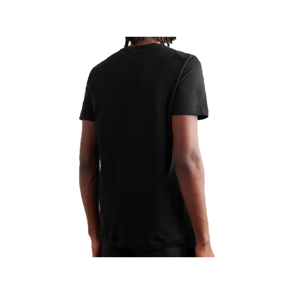 MONCLER THREE-PACK LOGO APPLIQUED T-SHIRTS IN BLACK