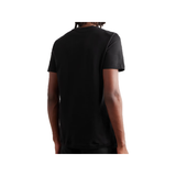 MONCLER THREE-PACK LOGO APPLIQUED T-SHIRTS IN BLACK