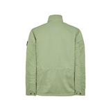 STONE ISLAND 4 POCKET MICRO TWILL JACKET ON GREEN