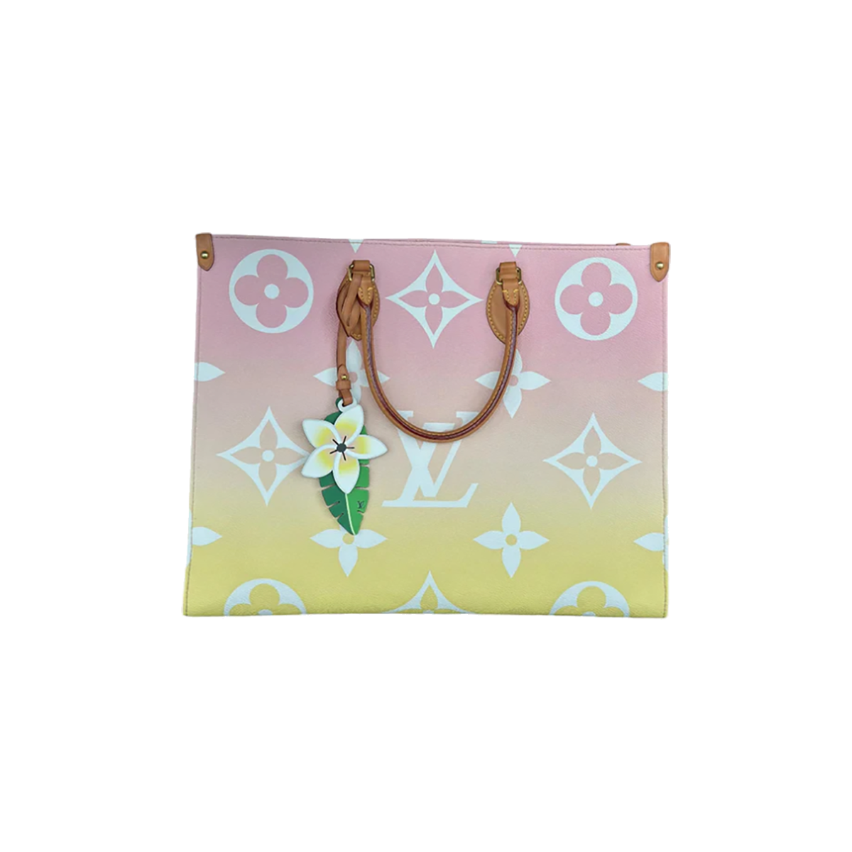 PRELOVED LOUIS VUITTON BY THE POOL MONOGRAM GM IN YELLOW/PINK