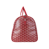 GOYARD RED BOSTON 50 DUFFEL BAG IN RED