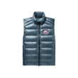 CANADA GOOSE CROFTON SLIM-FIT QUILTED DOWN GILET IN BLUE